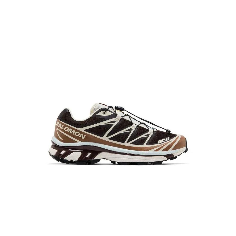 Кроссовки Salomon XT-6 'Black Coffee Burro Bitter Chocolate' 1