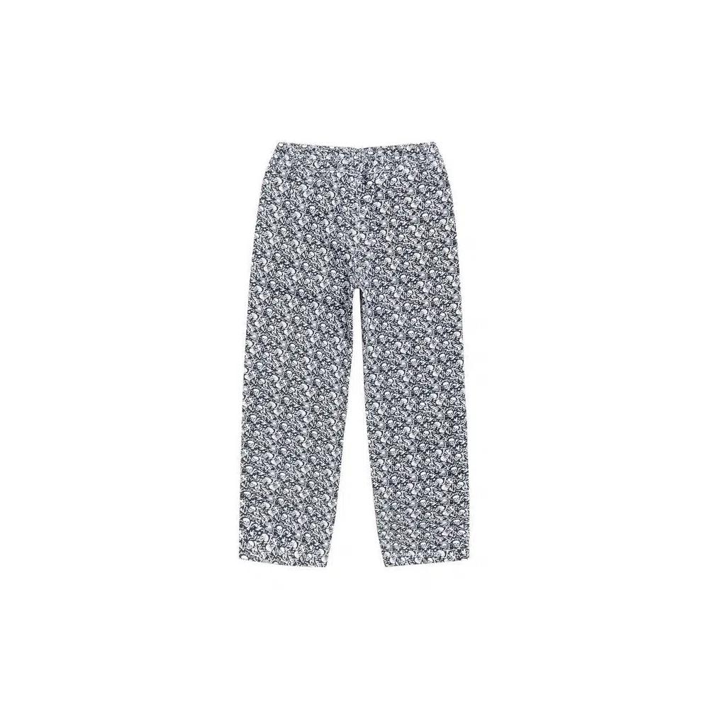 Брюки Stussy Beach Pant Cotton Twill «Кости» 2