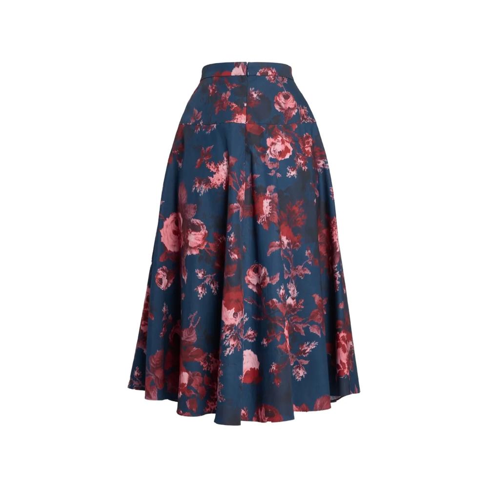 floral-print A-line skirt 2