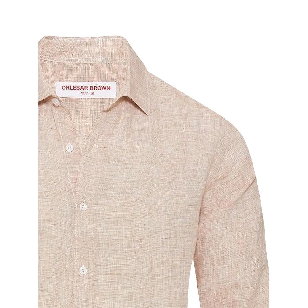 Giles classic-collar linen shirt 2