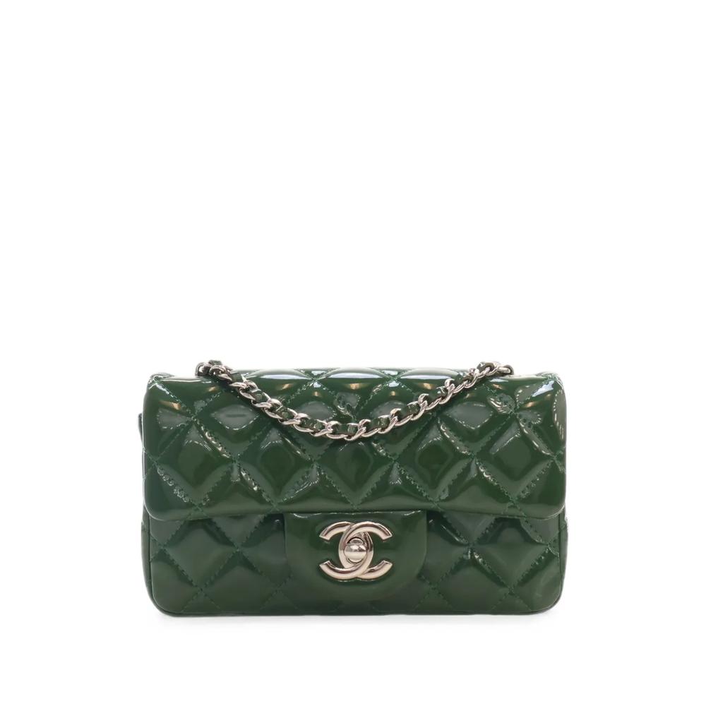 Сумка через плечо Mini Rectangular Classic Patent Single Flap (2011 год) 1