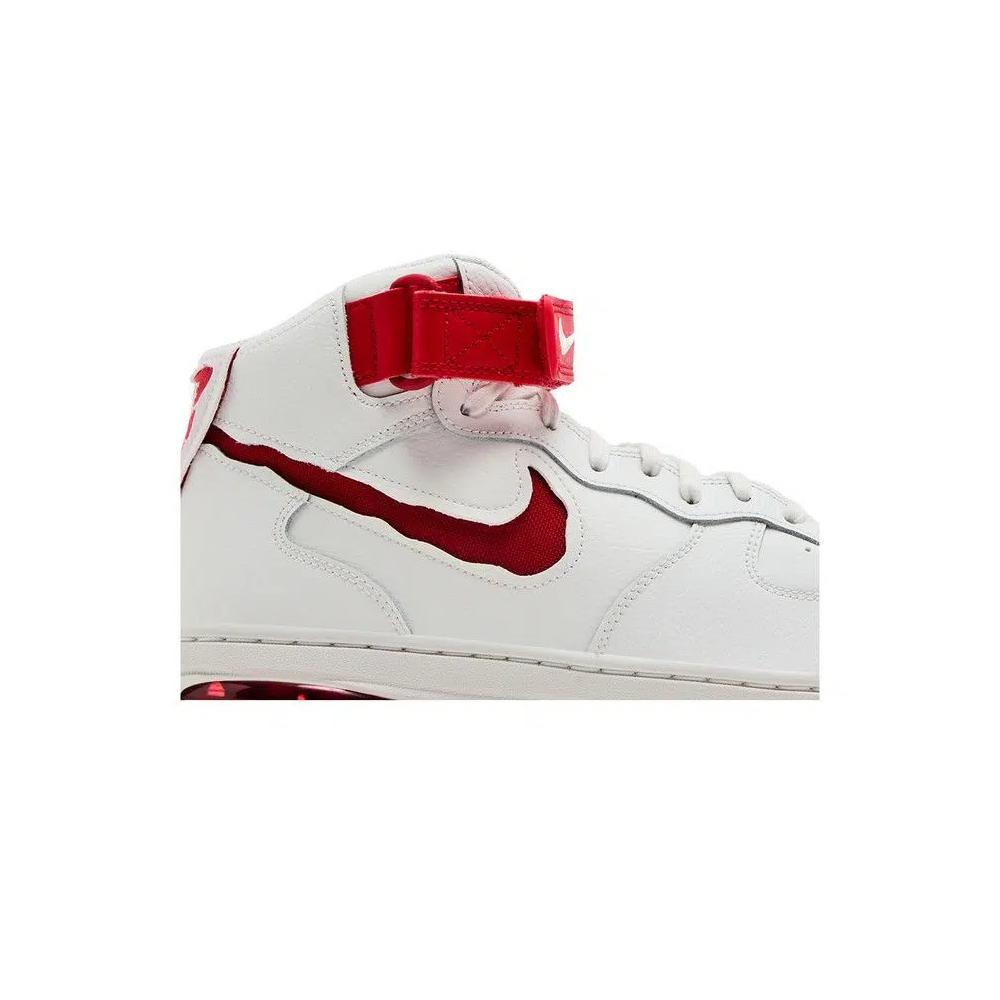 Кроссовки Nike Air Force 1 Mid Evo 'Summit White University Red' 2