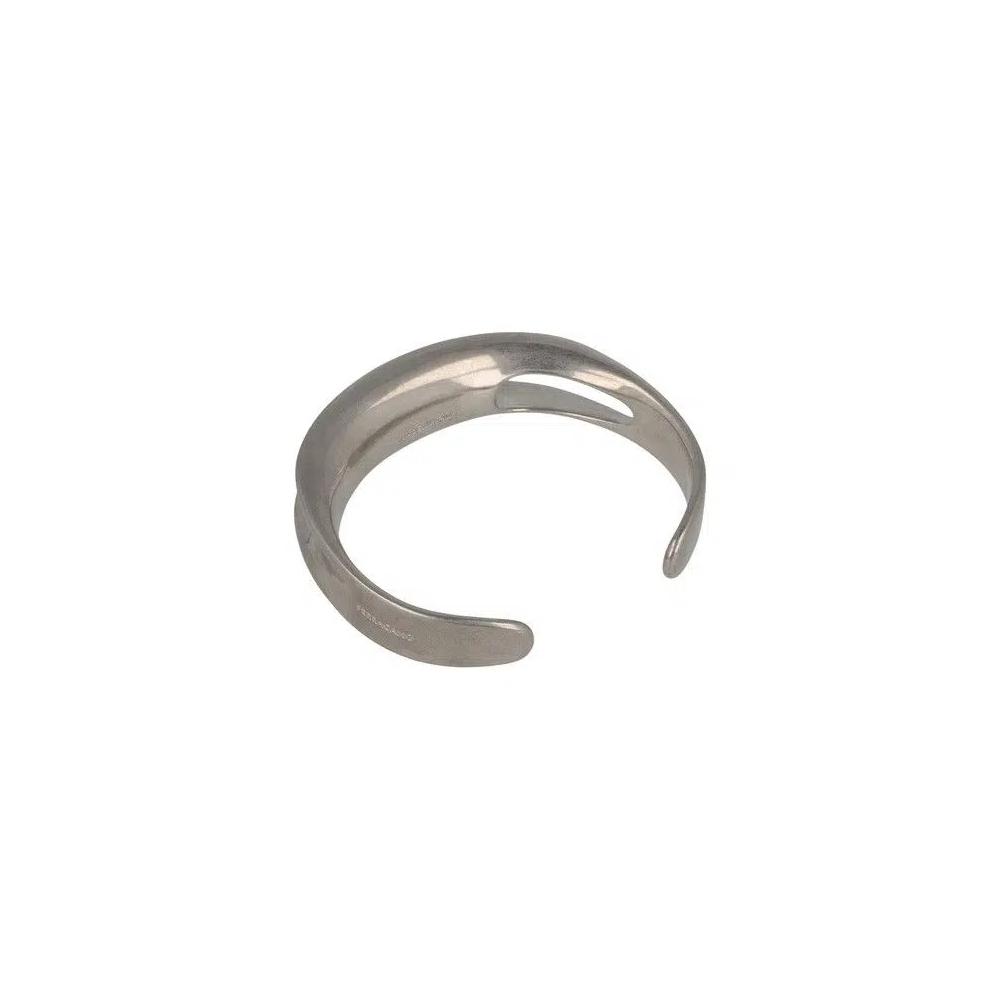 Браслеты Ferragamo Асимметричный скульптурный браслет 'Silver' 2