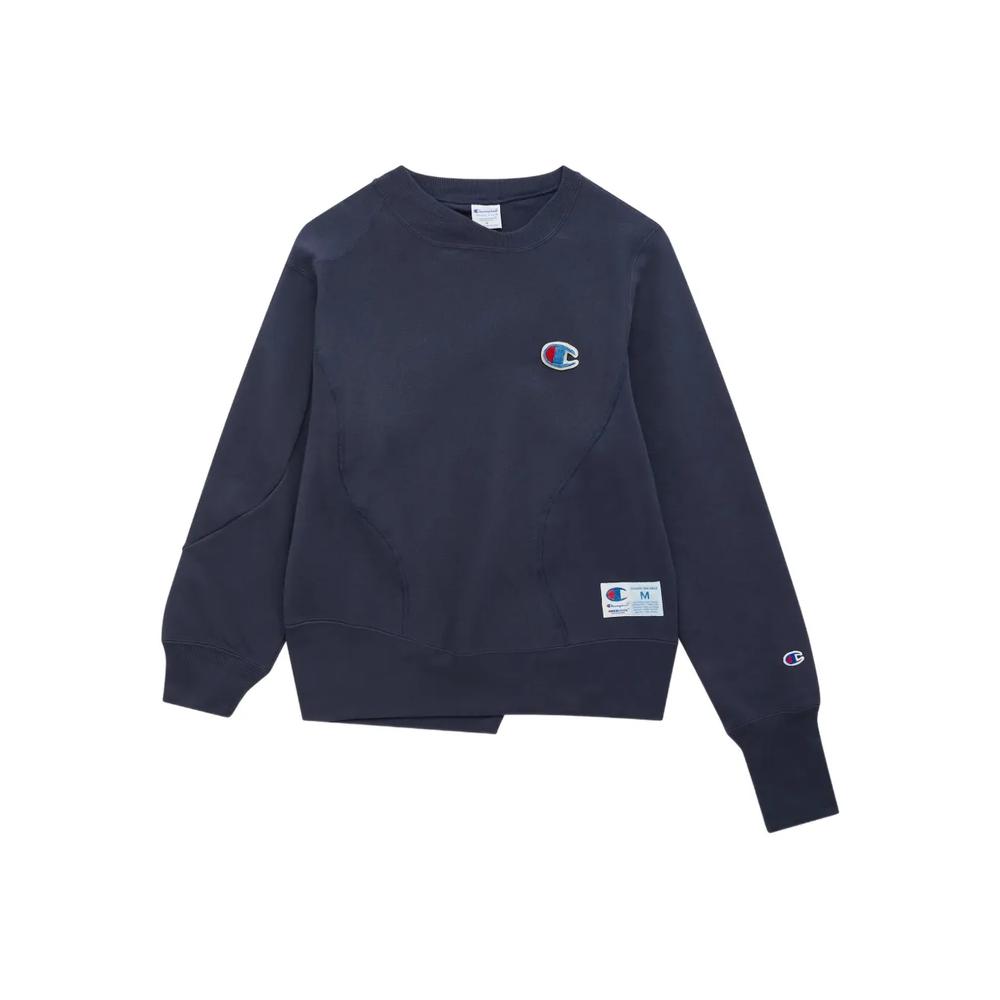 Толстовка в технике пэчворк из коллаборации с Champion 1