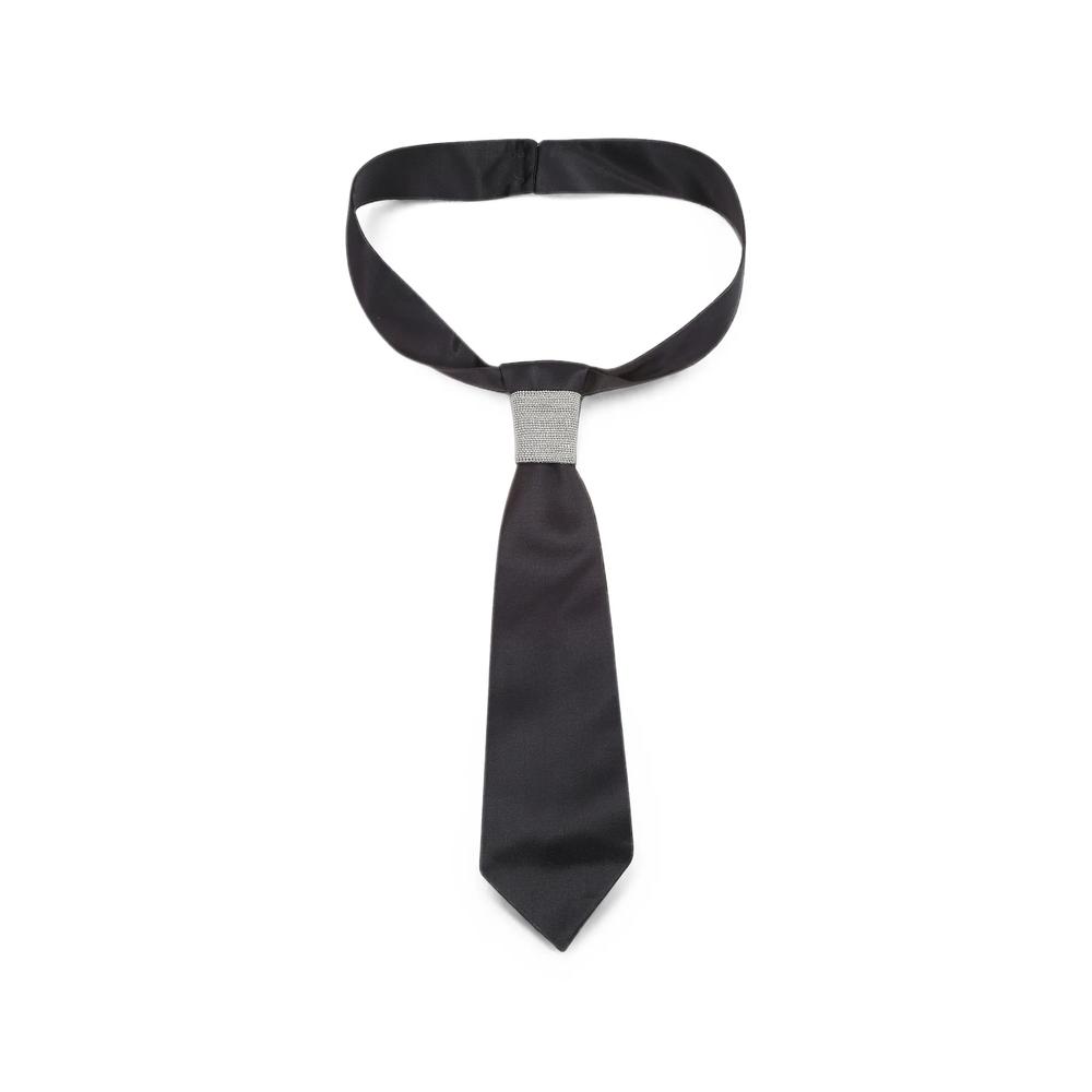 embellished-knot tie 1