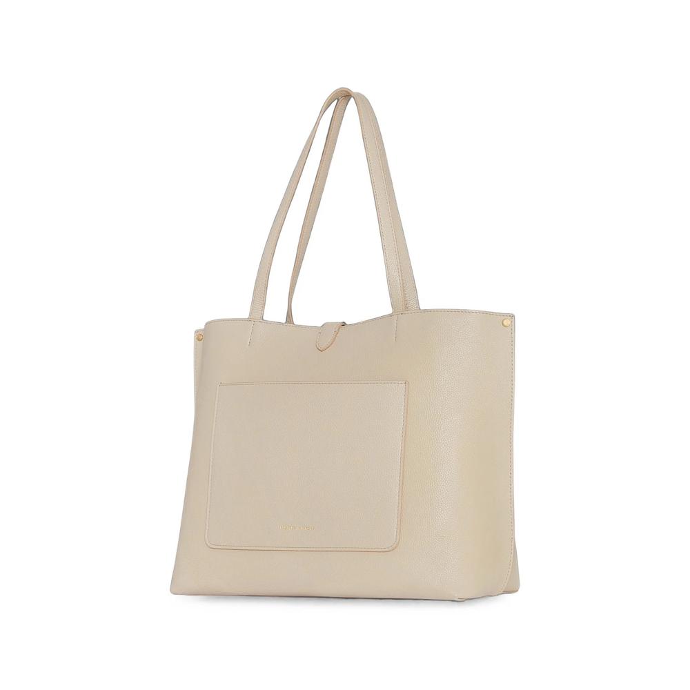 Megan pebbled leather tote bag 2