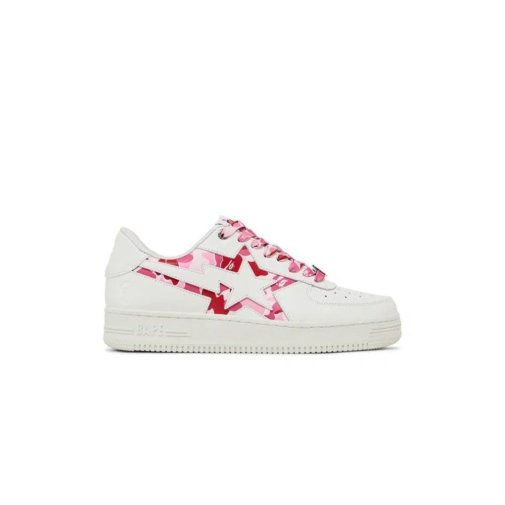 Кроссовки Bapesta Icon 'ABC Camo - Pink' 1