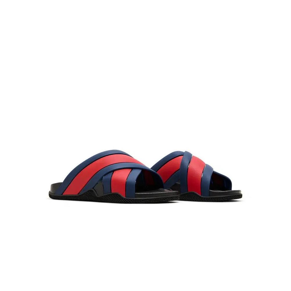 Слайды Gucci GG Slide Sandal 'Blue Red' 8