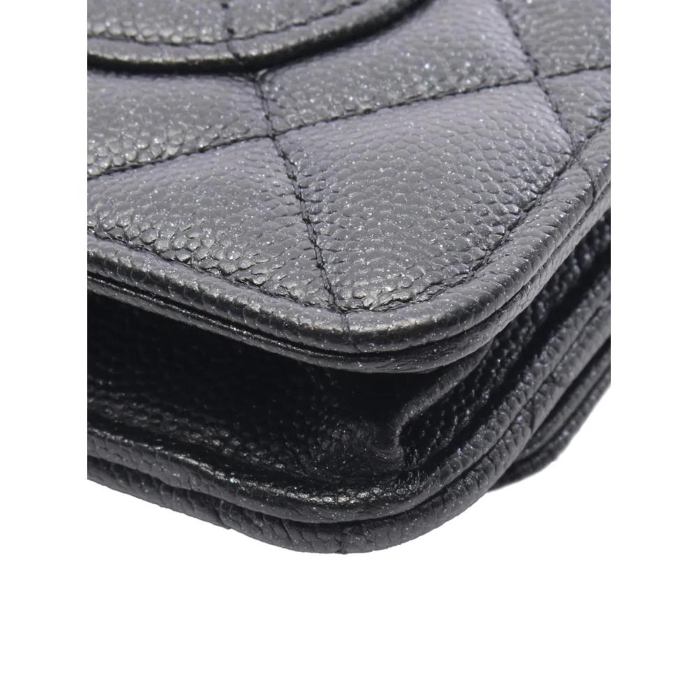 Сумка через плечо CC Quilted Caviar Wallet on Chain (2017-2018 годы) 2