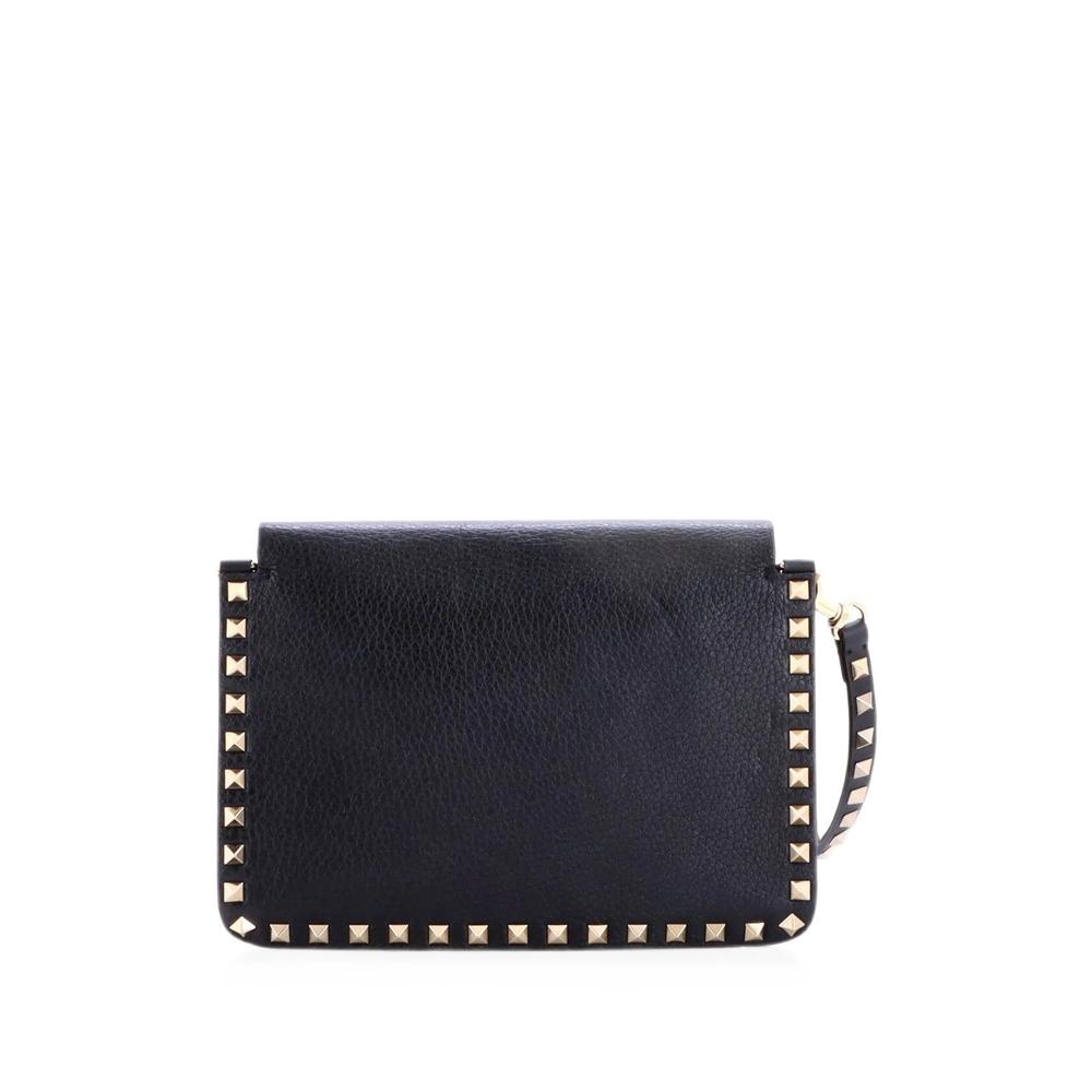 Rockstud Front Handle Flap Bag Leather Small crossbody bag 2