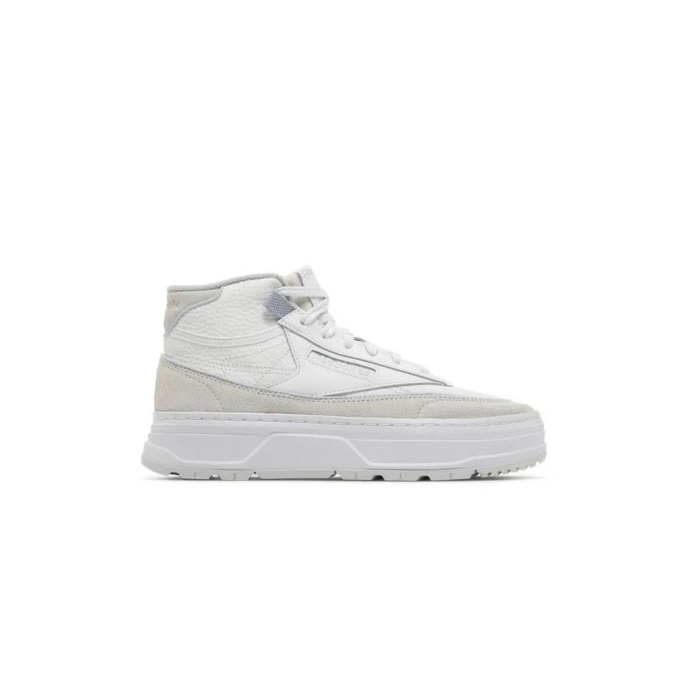 Кроссовки Reebok Wmns Club C Geo Mid 'White Cold Grey' 1