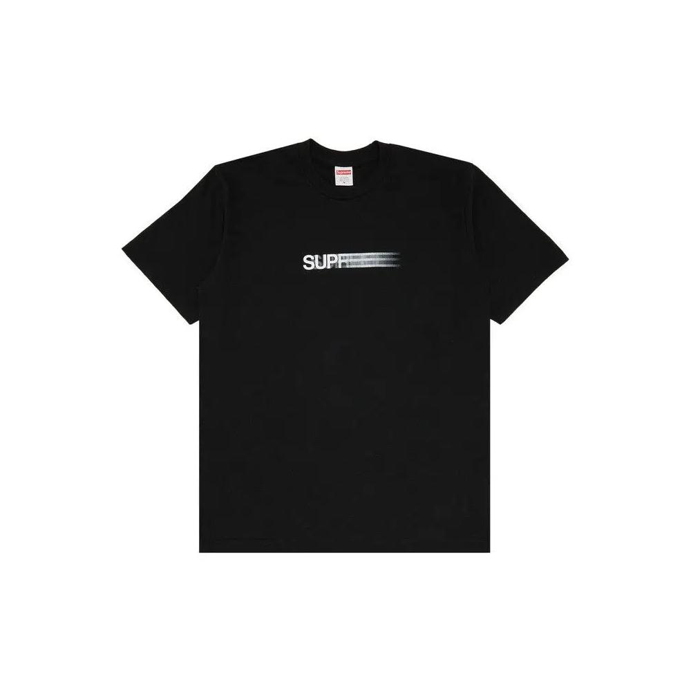 Футболки Supreme Motion Logo Tee 'Black' 1