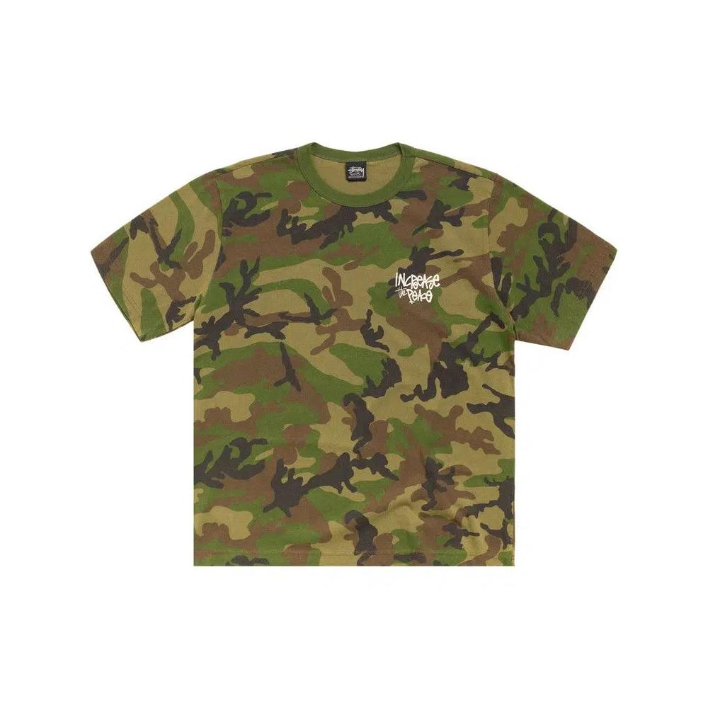 Футболки Stussy Peace Increased Tee 'Camo' 1
