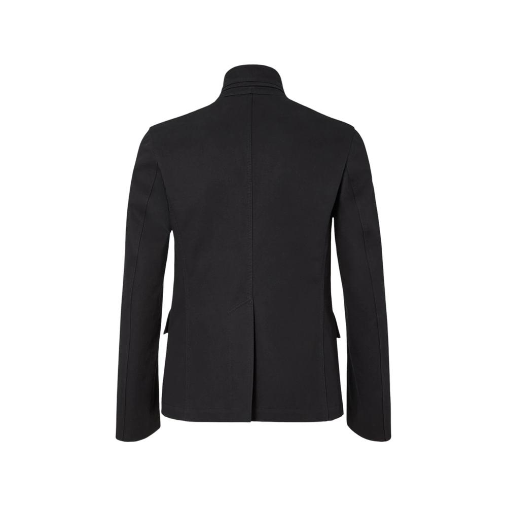 high-neck flap-pocket jacket 4
