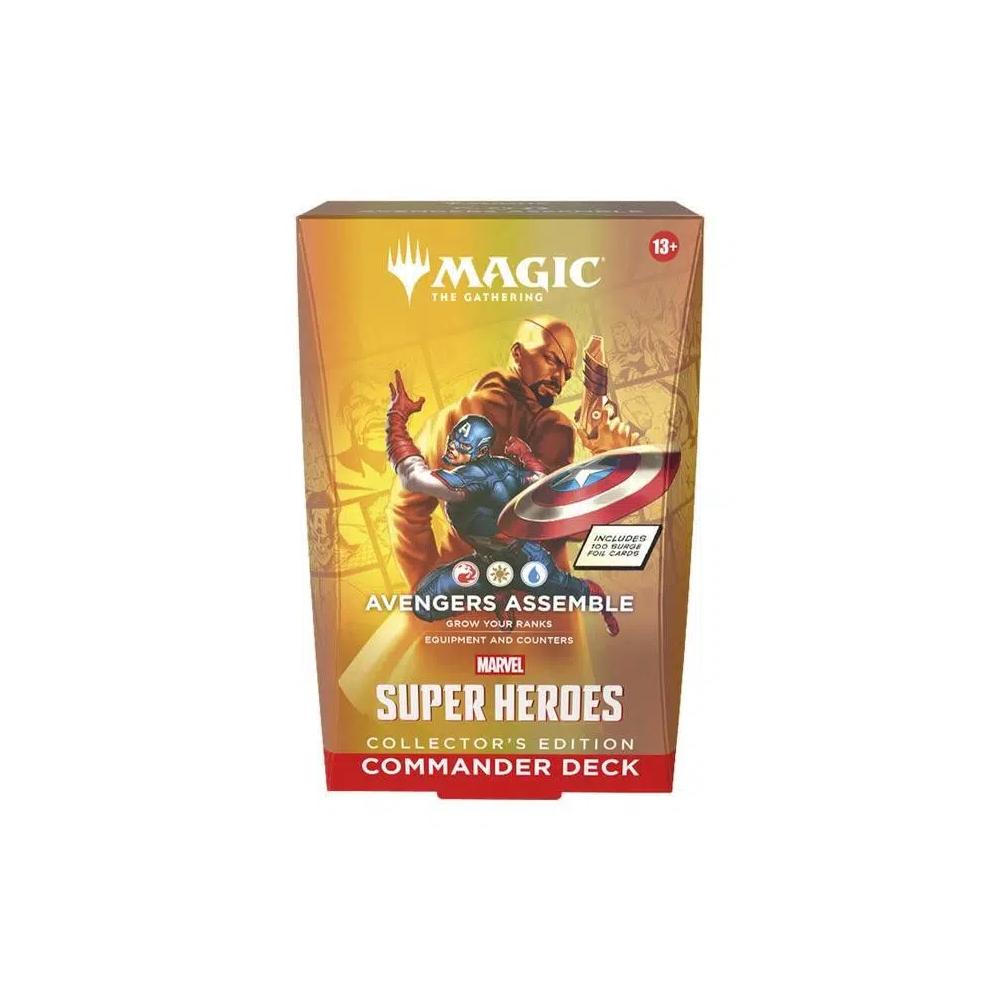 Коллекционные карточки Magic: The Gathering Marvel Super Heroes Commander Deck (Collector's Edition) 1