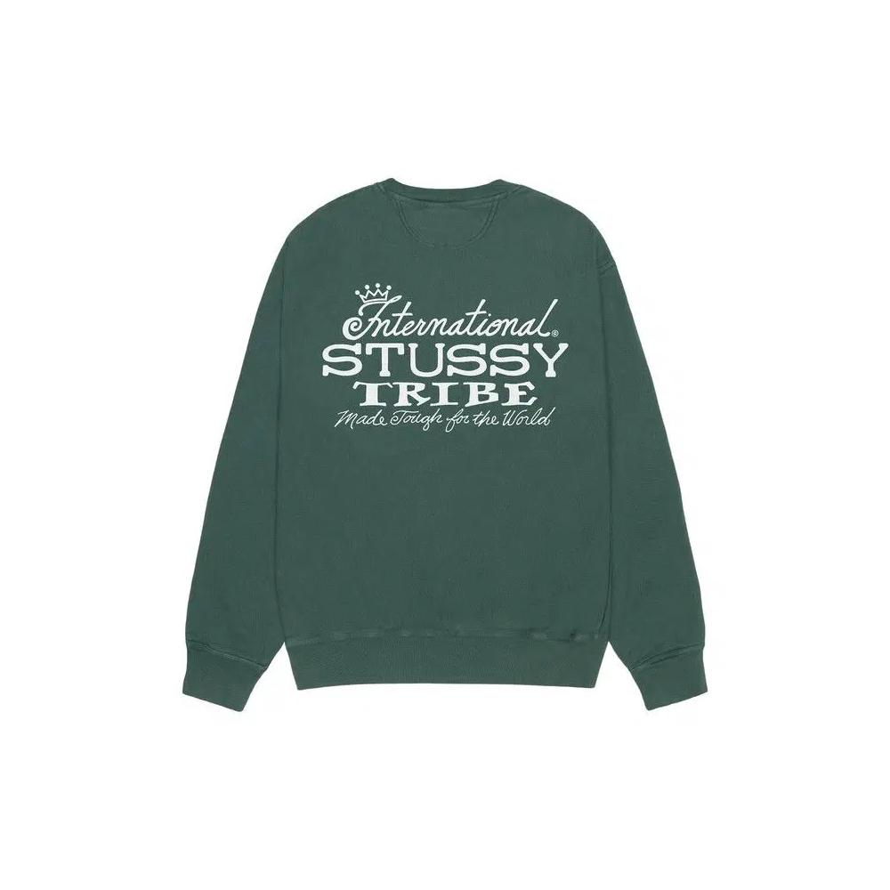 Свитшоты Stussy IST Crew Pigment Dyed «Forest» 2