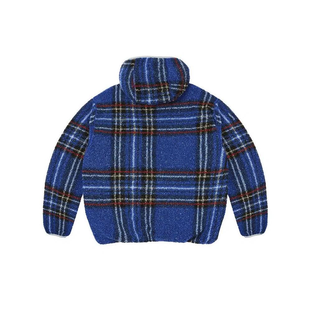 Флисовые куртки Palace Reversible Check Fleece Jacket 'Blue' 2
