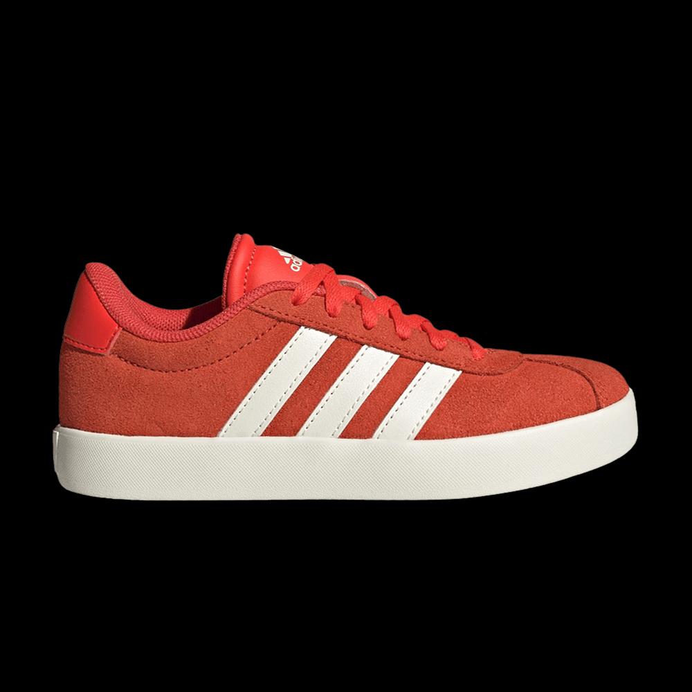 Кроссовки adidas VL Court 3.0 K 'Bright Red Off White' 1