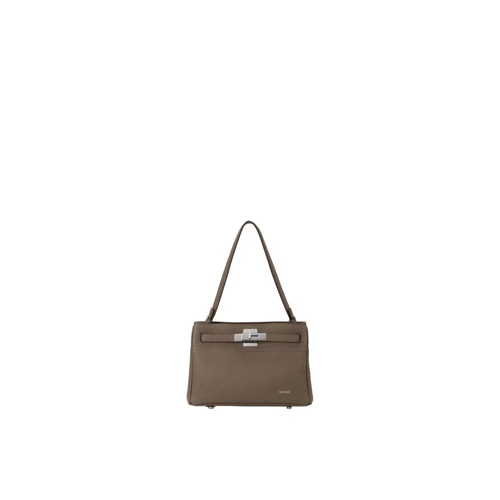 SAOIRSE Soft Structural Belt Tote Mini - Слоновая кость 1
