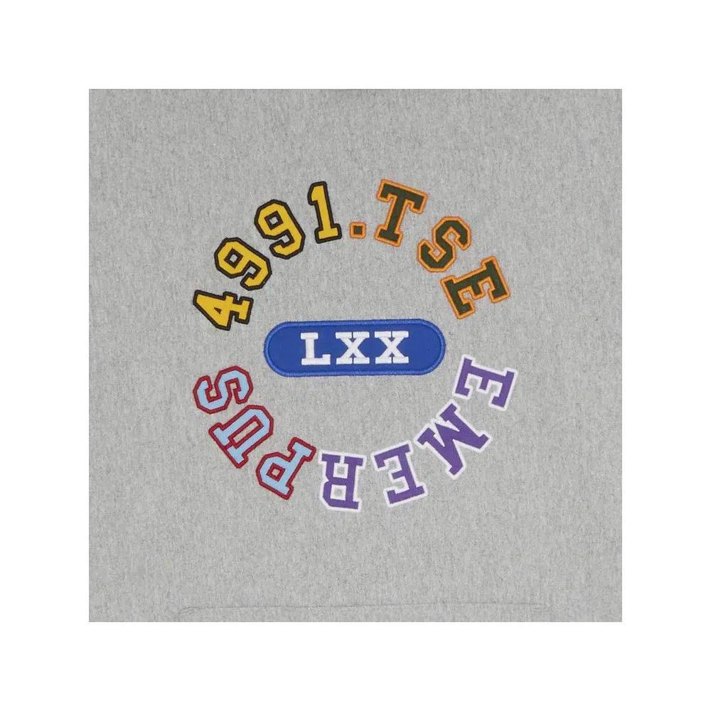 Худи Supreme Reverse Hooded Sweatshirt «Heather Grey» 2