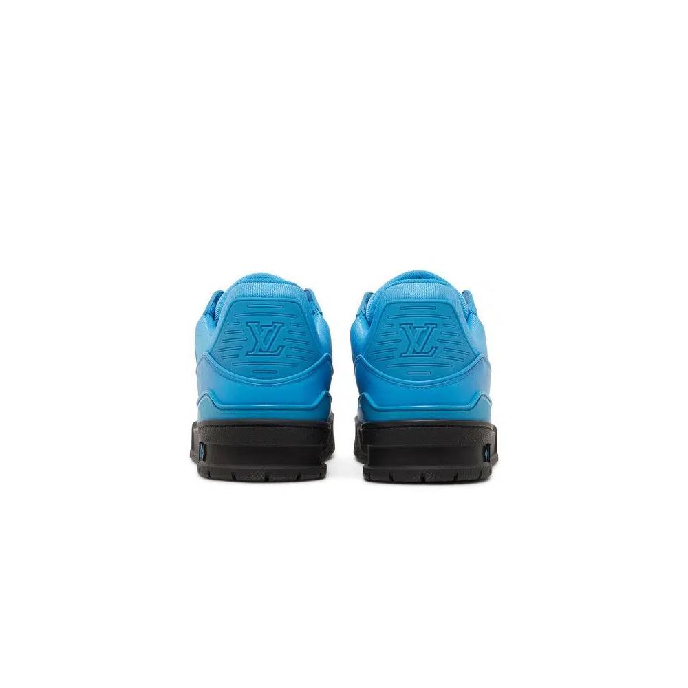Кроссовки Louis Vuitton Trainer Low 'Black Blue' 6