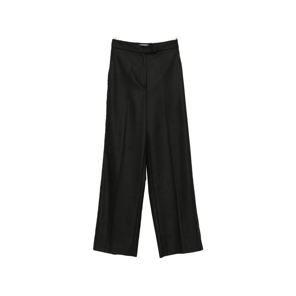 pressed-crease wide-leg trousers 1