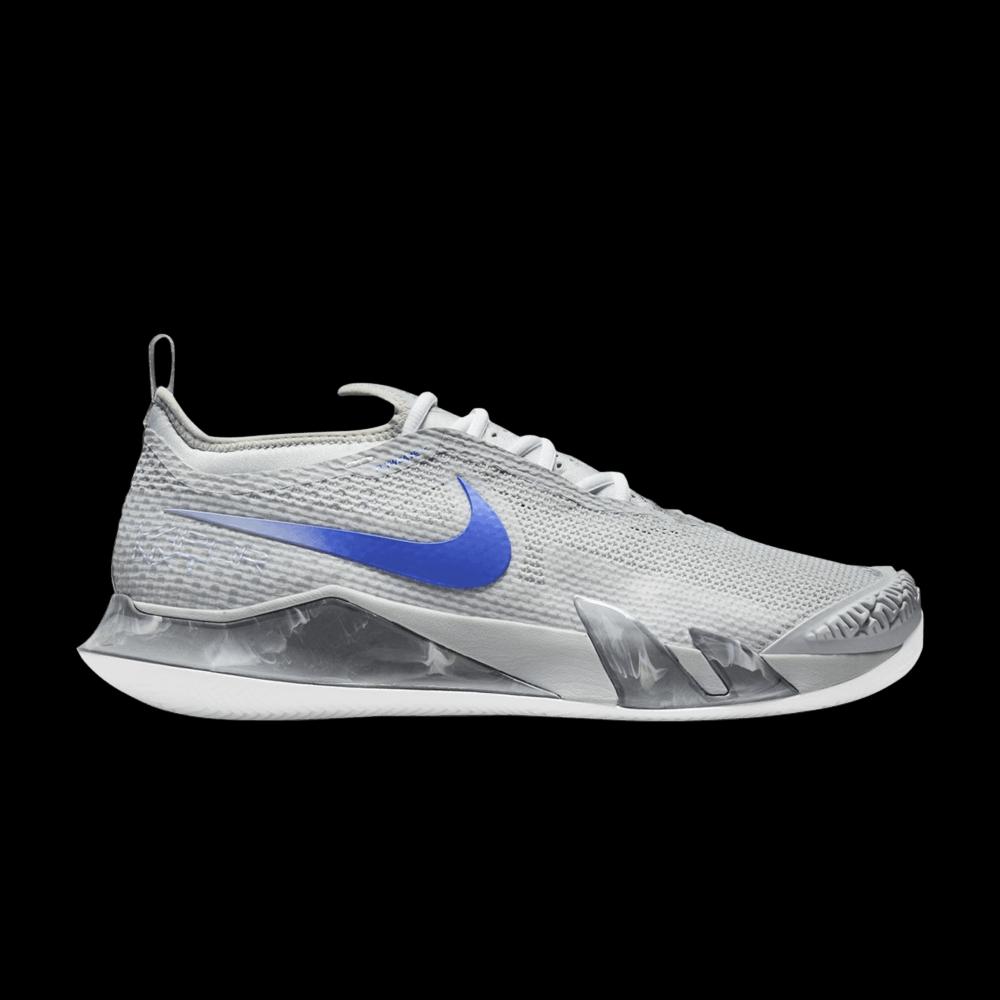 Шиповки NikeCourt React Vapor NXT Clay «Light Smoke Grey Hyper Royal» 1