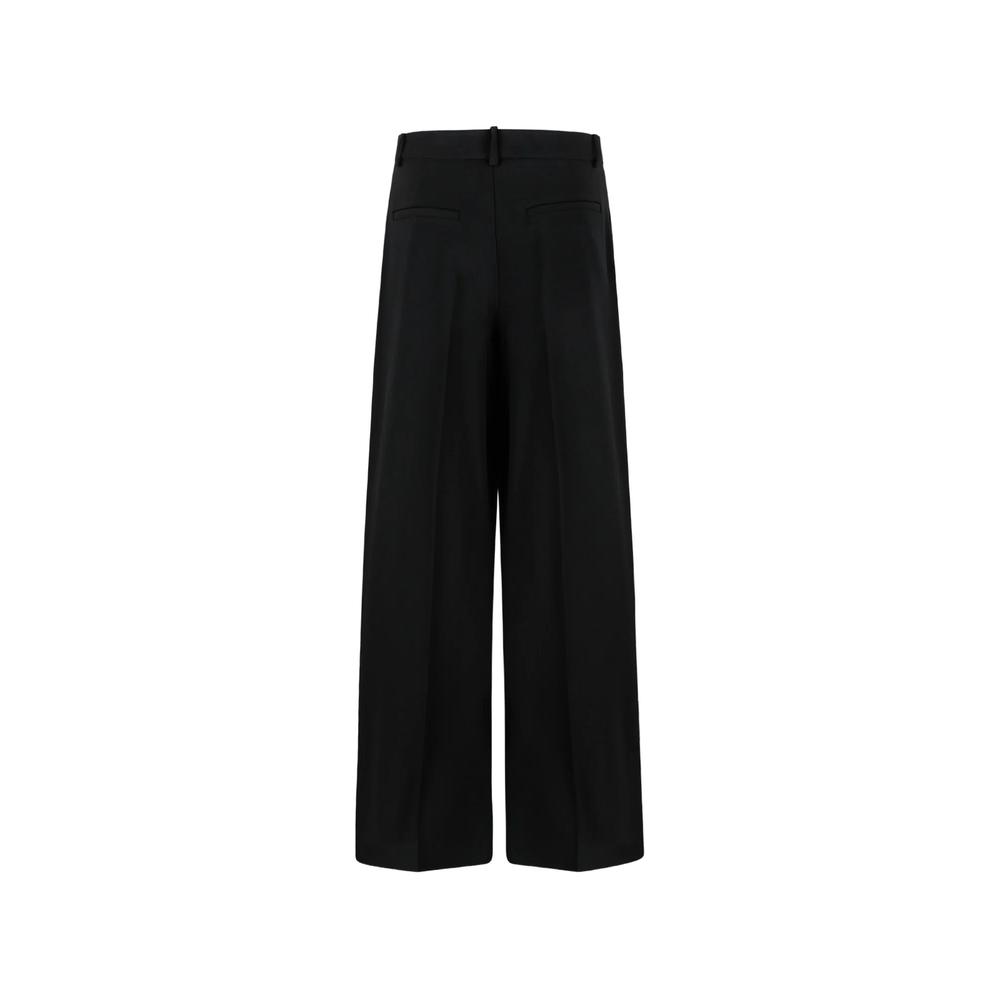 pleated wide-leg trousers 2