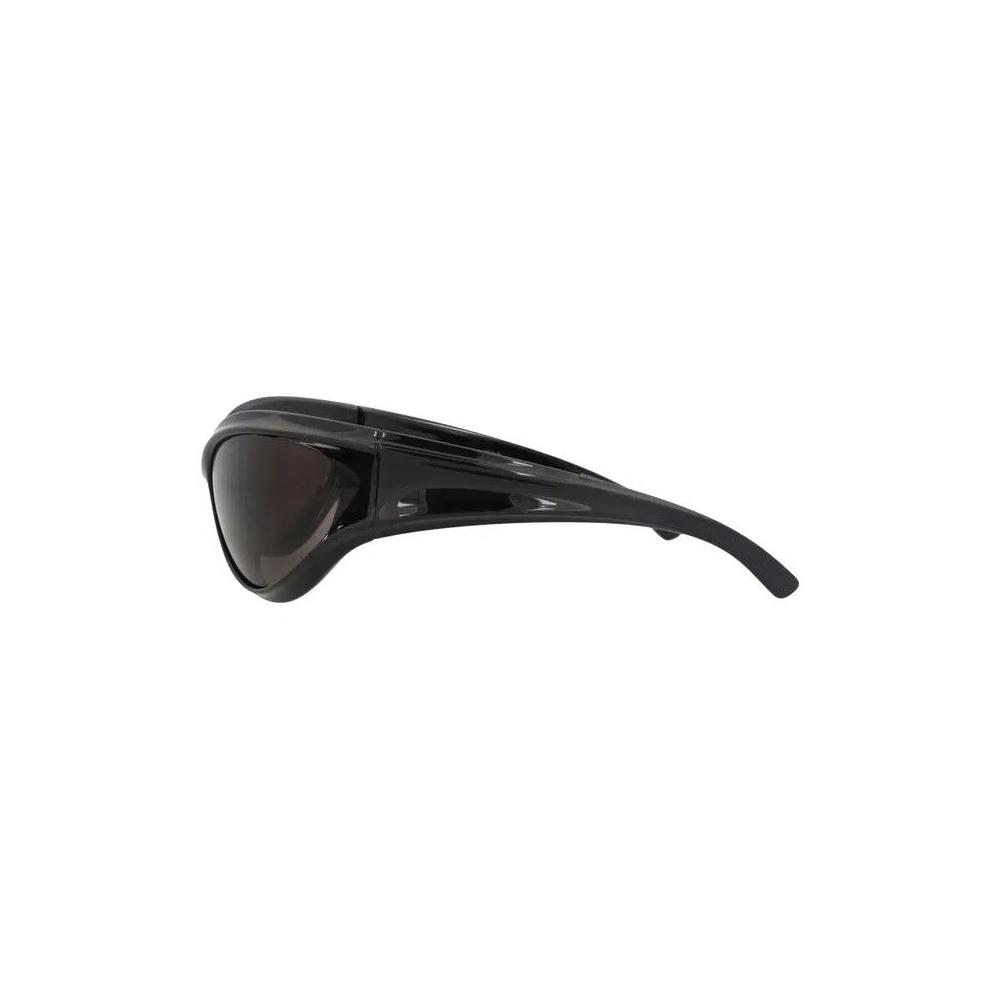 Солнцезащитные очки Balenciaga Shield-Frame Bio Injection «Black/Grey» 3