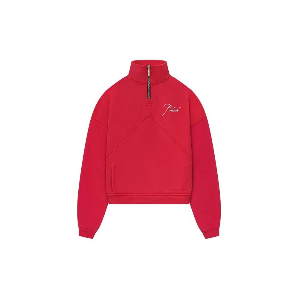 Топы Rhude Quarter Zip 'Vintage Red' 1