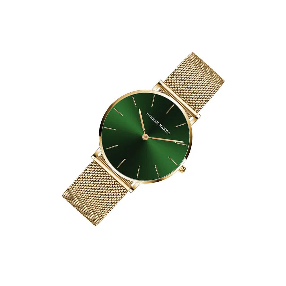 Satiny Classic Emerald Женские кварцевые часы 2