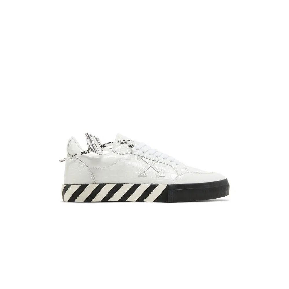 Кроссовки Off-White Vulc Sneaker 'Croco - White' 1