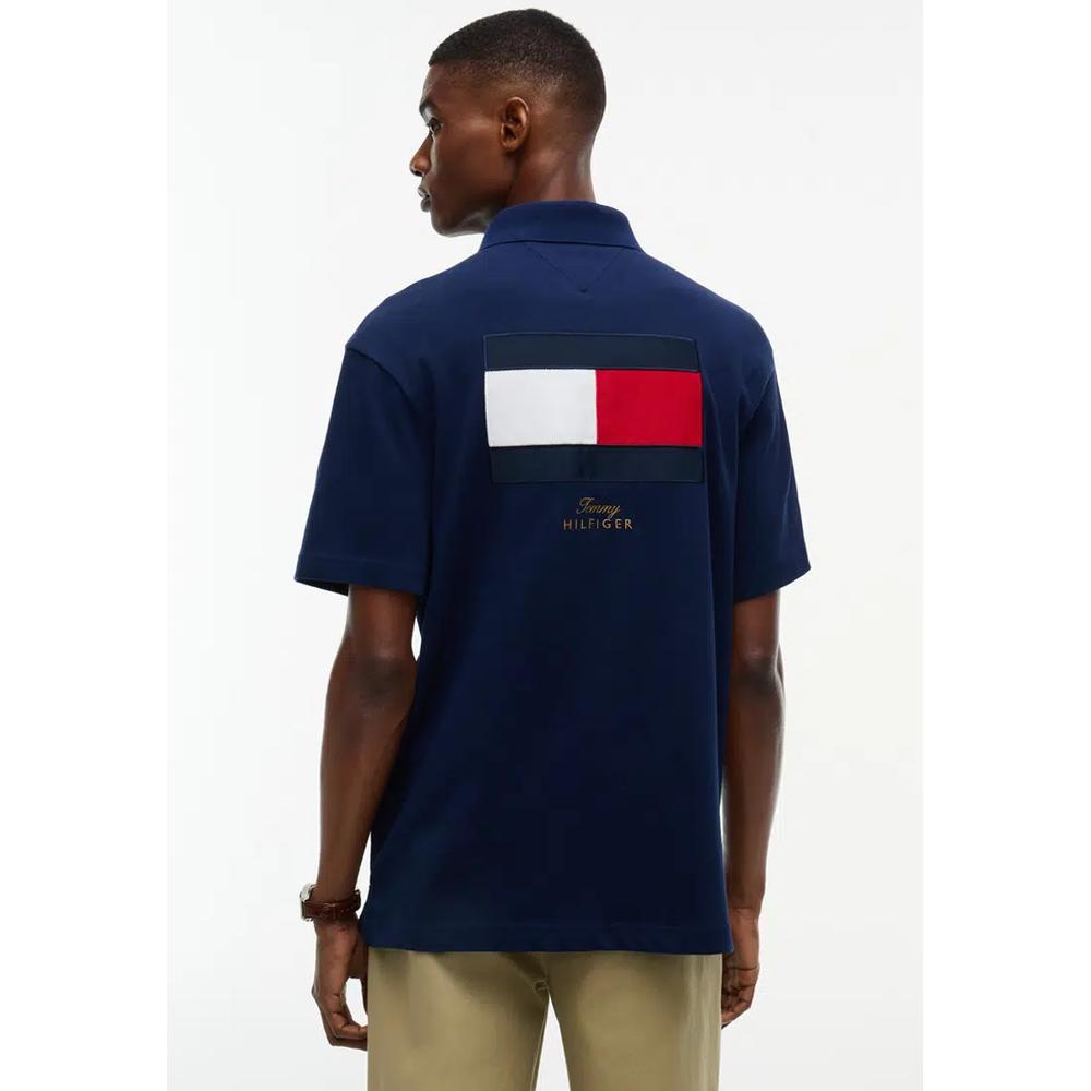 Поло Classic Fit Back Flag Logo Polo Shirt - Tommy Mainline 2
