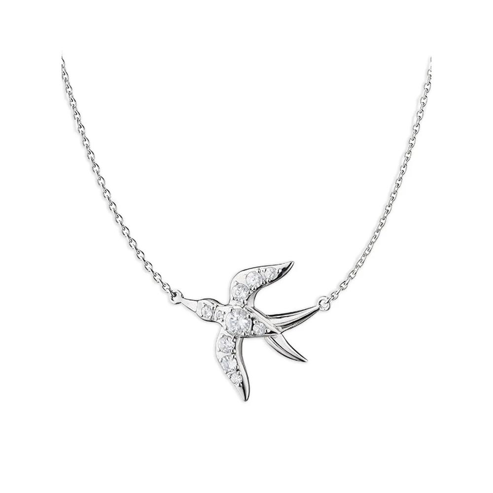 Колье White Sapphire Freedom Swallow 2