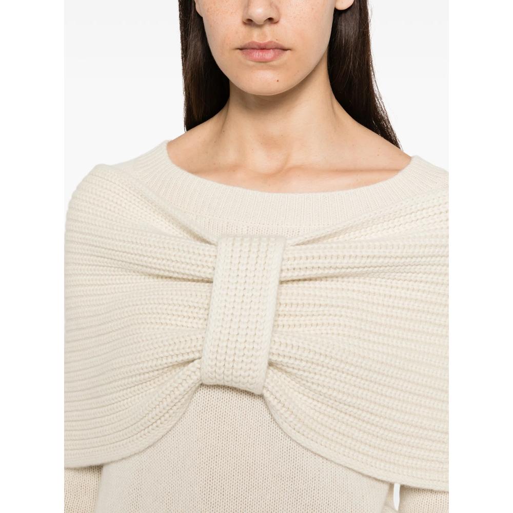 bow-detail cashmere sweater 4