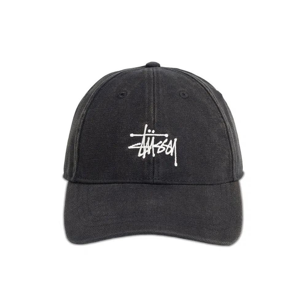Кепки Stussy Lp Washed Basic Canvas Cap 'Black' 1