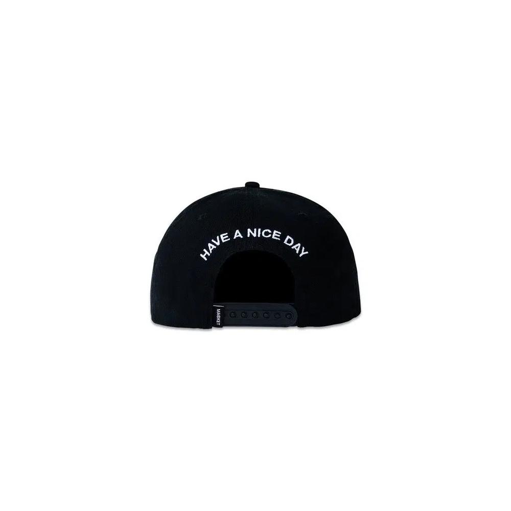 Головные уборы Market Smiley Badge 6 Panel Hat 'Black' 2