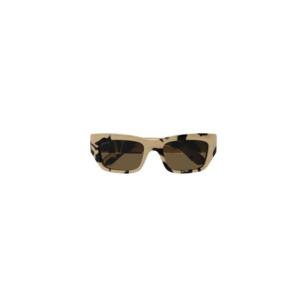 Солнцезащитные очки Gucci Rectangular Frame 'Havana' 1
