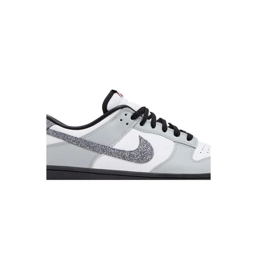 Кроссовки Nike Wmns Dunk Low LX 'Glitter Swoosh' 2