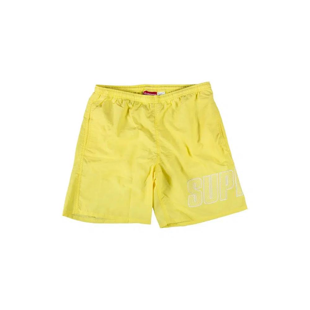 Плавки Supreme Logo Appliqué Water Short 'Yellow' 1