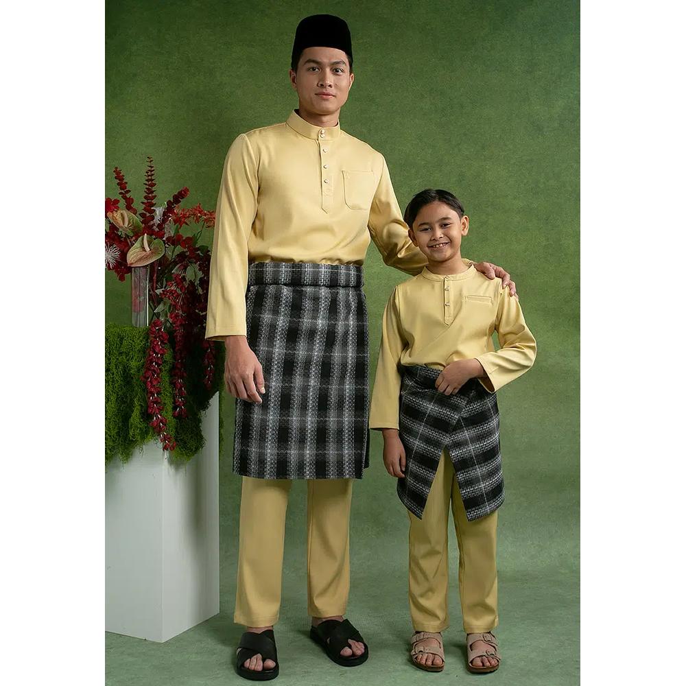 Комплект Farid Baju Melayu с саронгом 5