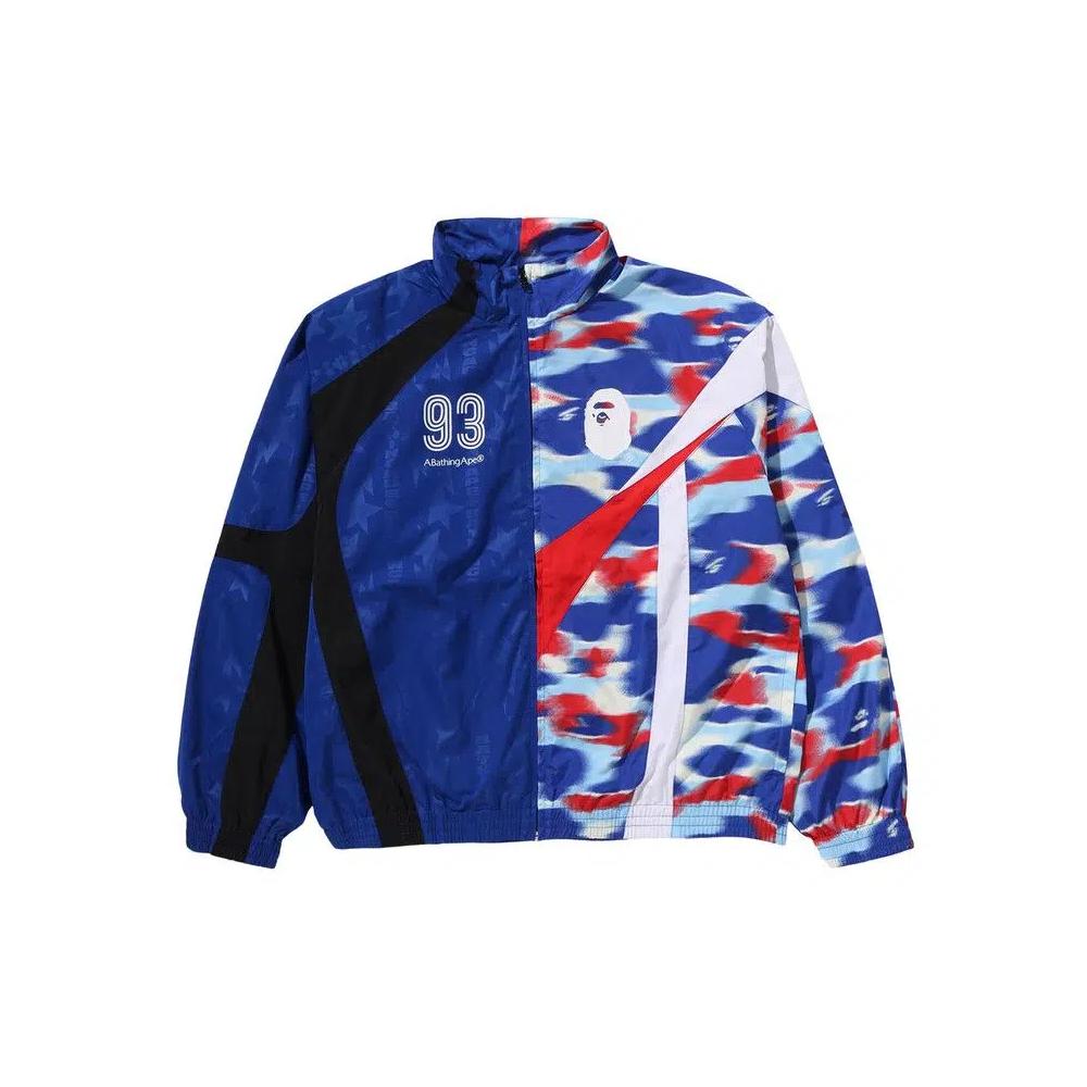 Куртки BAPE Split Stand Collar Трековая куртка «Blue» 1