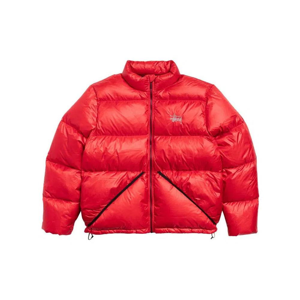 Куртка Stussy Micro Ripstop Down Jacket 'Красный' 1