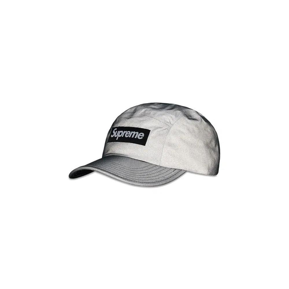 Кепки Supreme Reflective Mesh Camp Cap «Black» 3