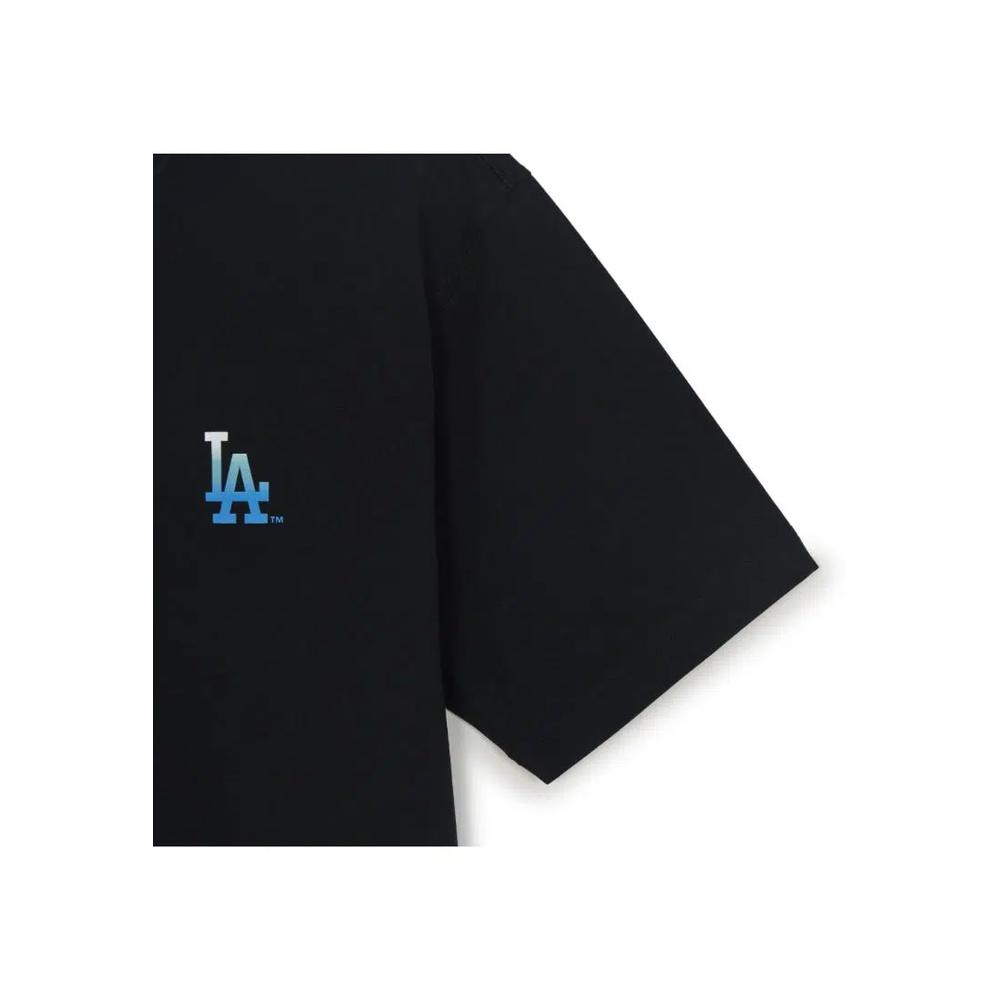 БАЗОВАЯ ФУТБОЛКА BASIC FLASH MEGA LOGO OVER FIT LOS ANGELES DODGERS 5