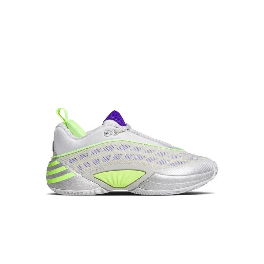 Кроссовки adidas Don Issue 8 Big Kid 'Silver Metallic Lucid Lemon' 1