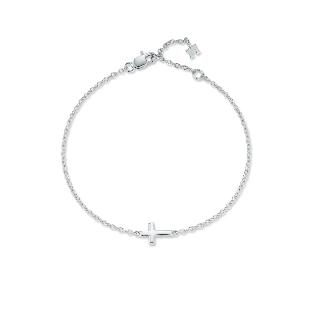 Серебряный браслет Mini Cross 1