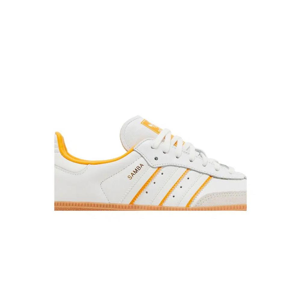 Кроссовки adidas Samba OG J 'White Crew Yellow' 2