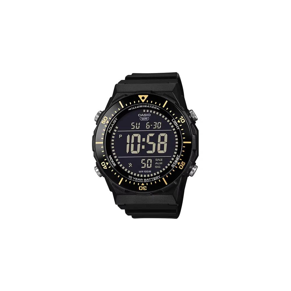 AE-1700H-1BV Унисекс цифровые часы Чёрный ремешок из смолы 1