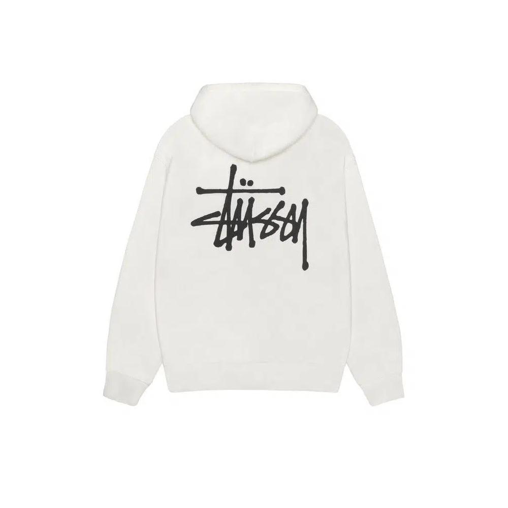Zip Ups Stussy Basic Zip Hoodie Pigment Dyed 'Натуральный' 2